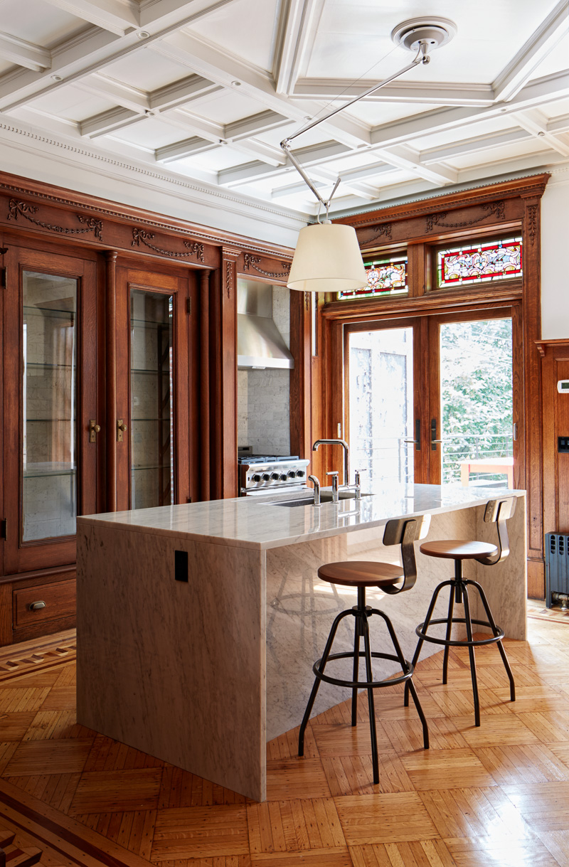 Prospect Heights townhouse renovation.