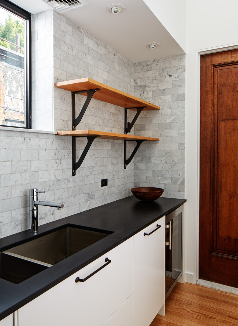 Prospect Heights townhouse renovation.