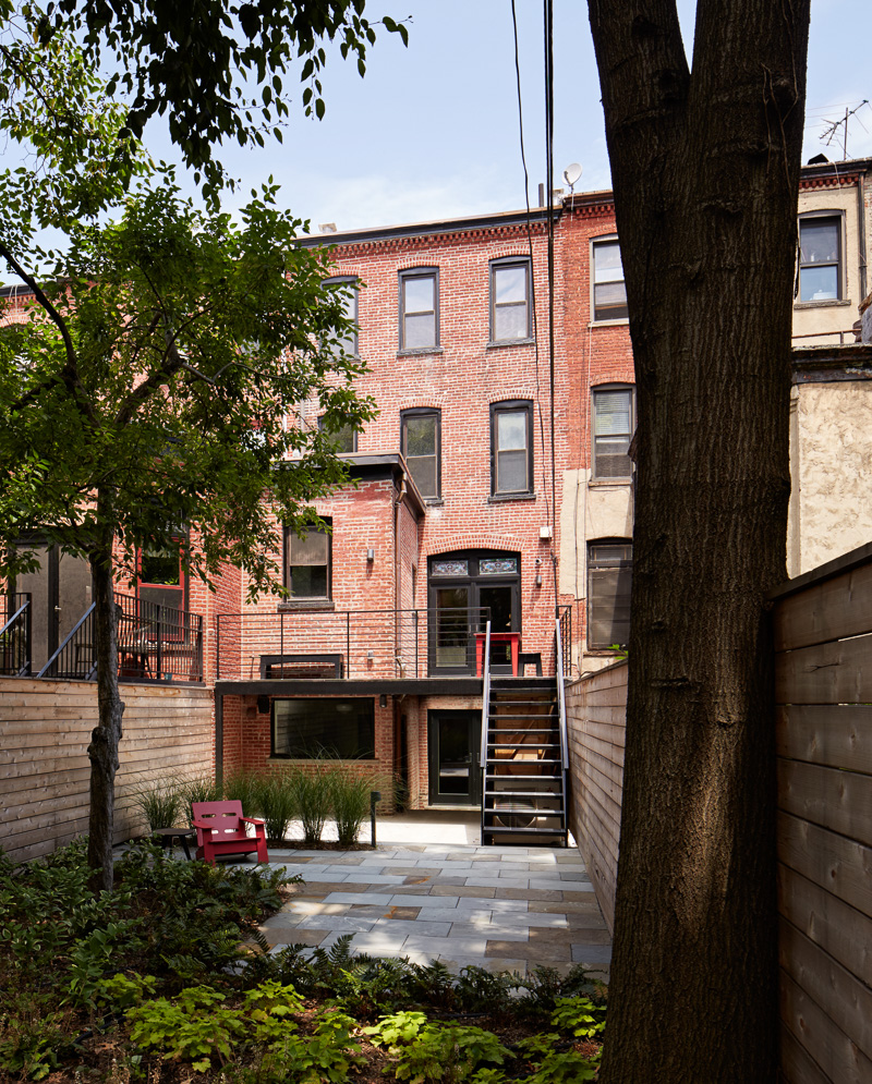 Prospect Heights townhouse renovation.