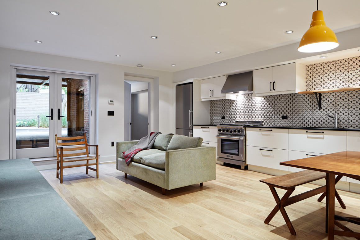 Prospect Heights townhouse renovation.