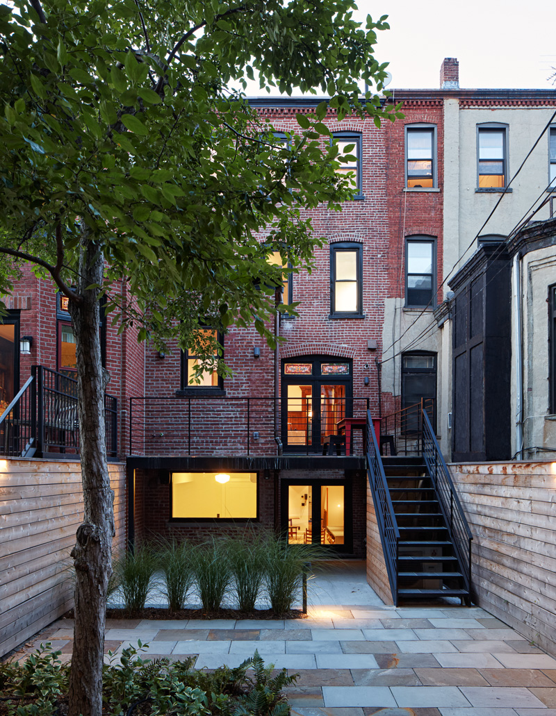 Prospect Heights townhouse renovation.